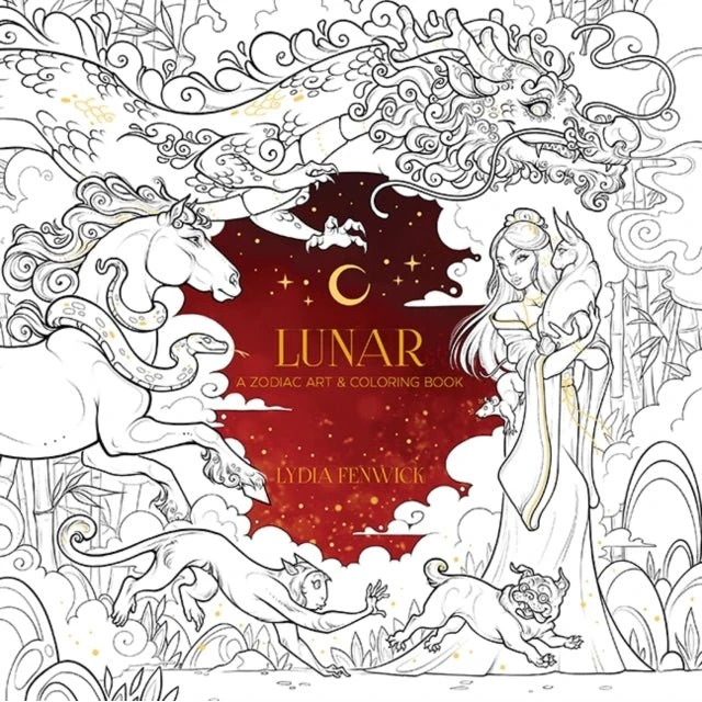 Lydia Fenwick: Lunar - Farvelægningsbog