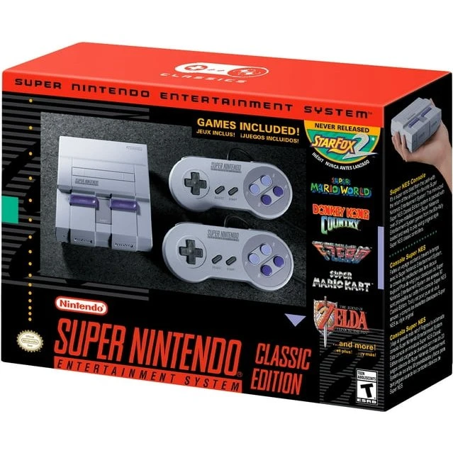Nintendo Super NES Classic Edition (Import) – Mini-konsol