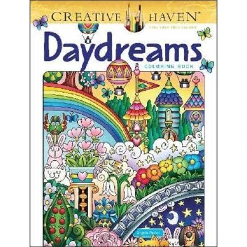 Creative Haven Daydreams Coloring Book - Angela Porter