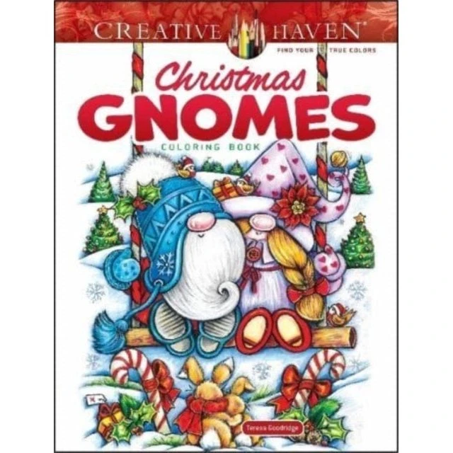 Creative Haven Christmas Gnomes Coloring Book - Teresa Goodridge