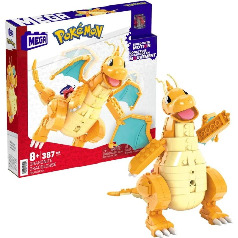 MEGA Construx Pokémon Dragonite med Motion Brick
