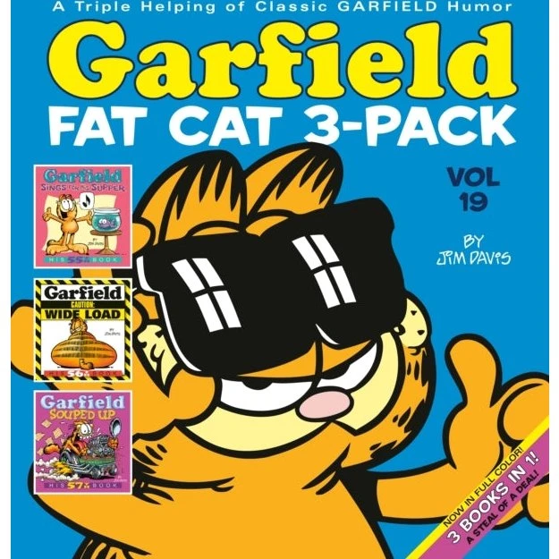 Garfield Fat Cat 3-pack #19 - Jim Davis Bog