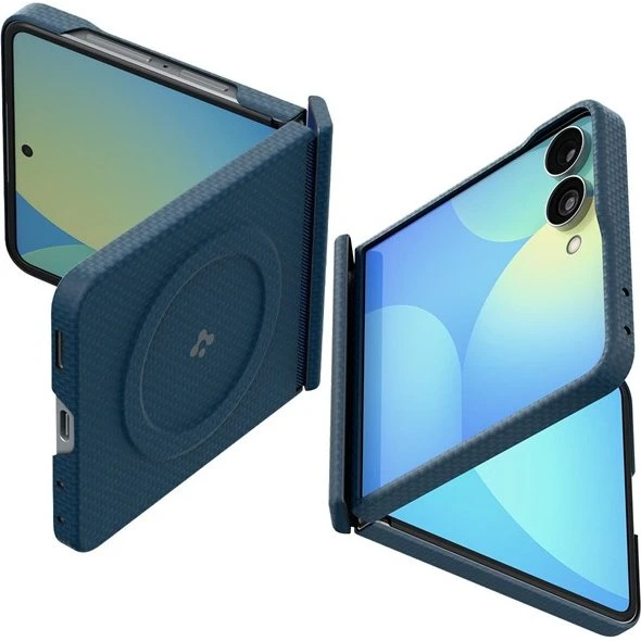 Spigen Air Skin Aramid MagSafe Navy til Samsung Galaxy Z Flip8