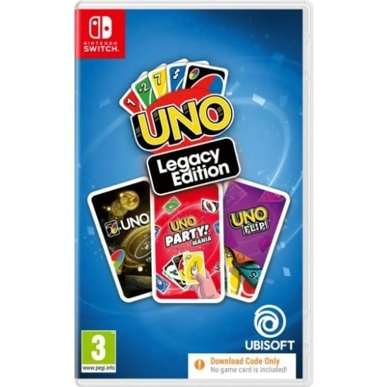 UNO Legacy Edition (Switch) - Code in a Box