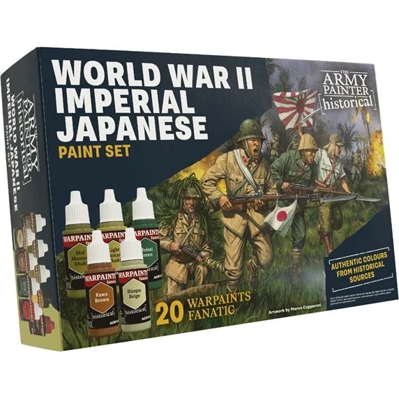 Army Painter Warpaints Fanatic WWII Imperial Japanese Paint Set