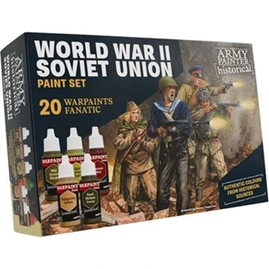 Army Painter Warpaints Fanatic: WWII Soviet Union Paint Set WP8112P