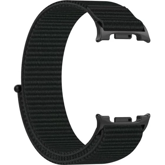 Samsung Galaxy Watch8/Classic Vævet Stofrem - Black