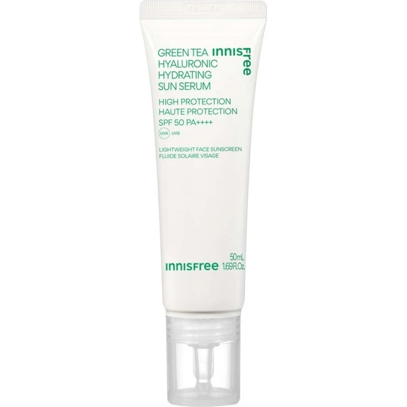Innisfree Green Tea Hyaluronic Hydrating Sun Serum SPF 50 PA++++