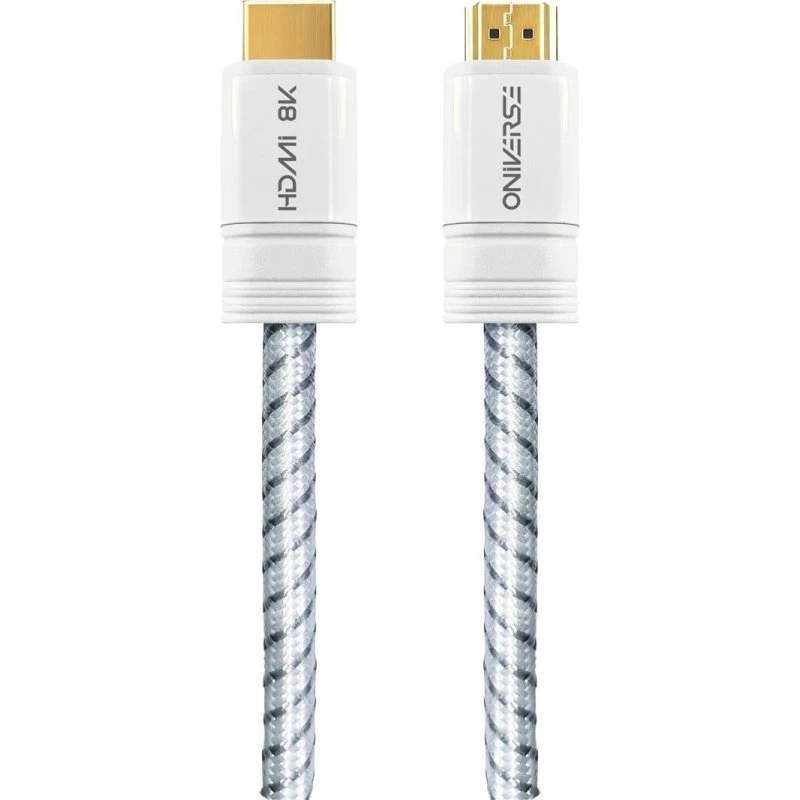 Oniverse 8K HDMI 2.1 kabel 3 m – hvid