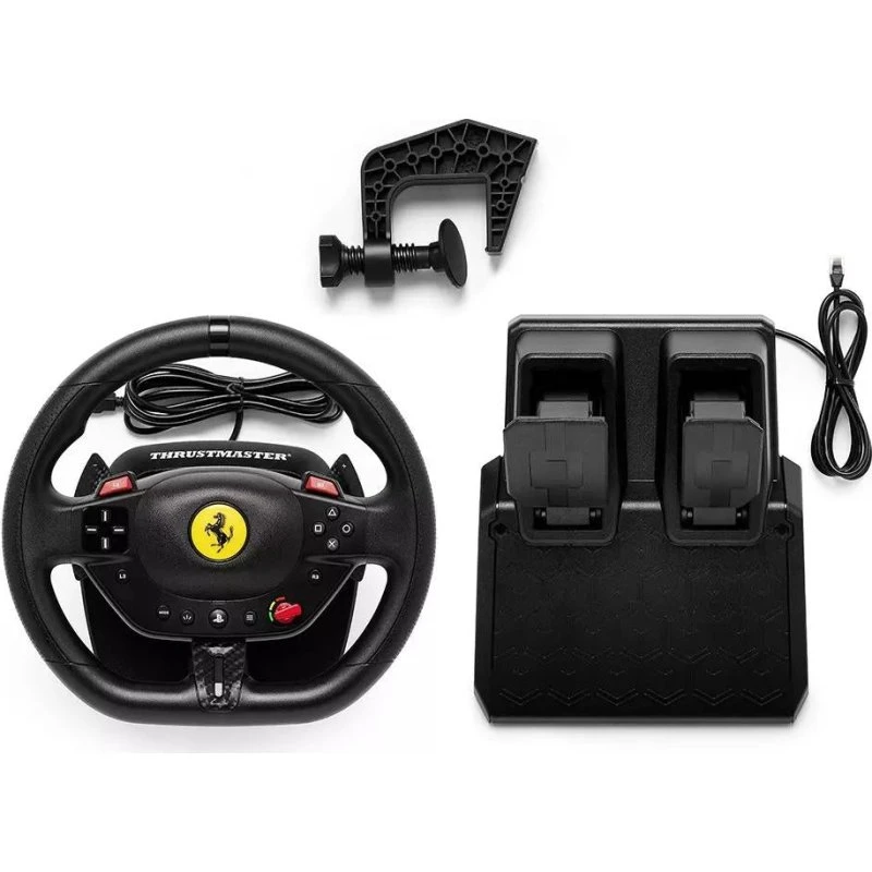Thrustmaster T98-P Ferrari 296 GTB Rat & Pedaler – PC/PS5/PS4