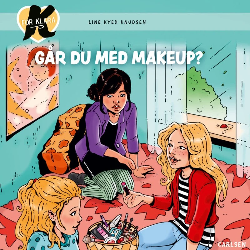 K for Klara (21): Går du med makeup? - Line Kyed Knudsen