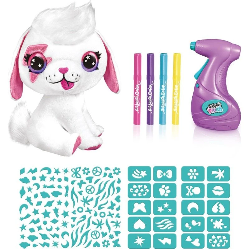 Airbrush Plush Hundehvalp – Airbrush-sæt til plys