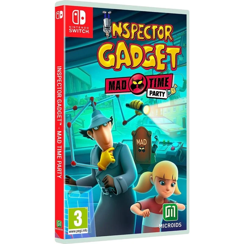 Inspector Gadget: Mad Time Party - Nintendo Switch (Kode i boks)