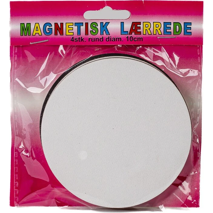Artino Magnetisk Lærrede 4 stk. Rund 10cm