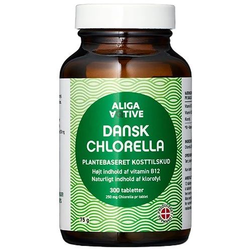 Aliga Aqtive Dansk Chlorella - 300 tabletter