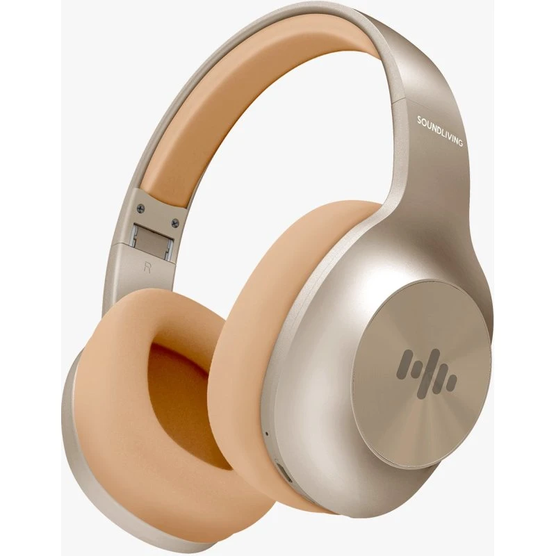 Soundliving Soul Gold - Foldbare over-ear hovedtelefoner