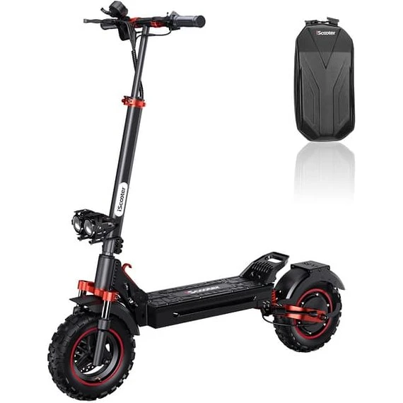 iScooter iX5S Elektrisk Kickscooter - 1000W, 65km rækkevidde