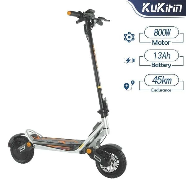 KuKirin A1 Elektrisk Scooter - 800W, 45 km/t & 45 km rækkevidde