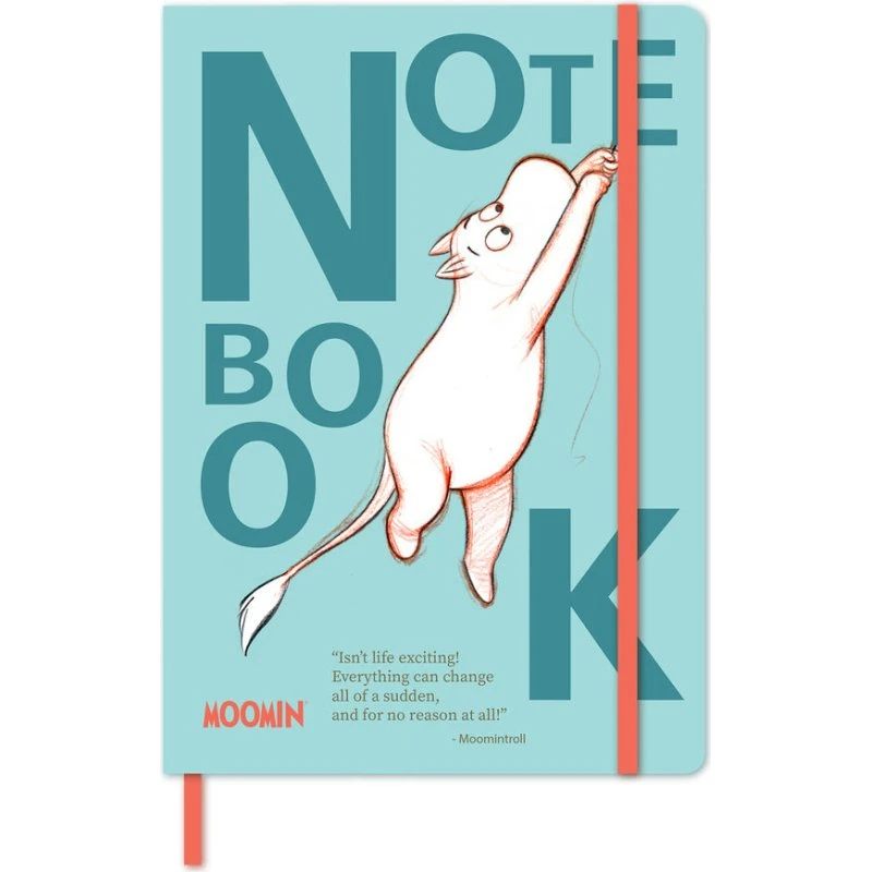 Mumi A5 Notesbog med Mumitrolden motiv
