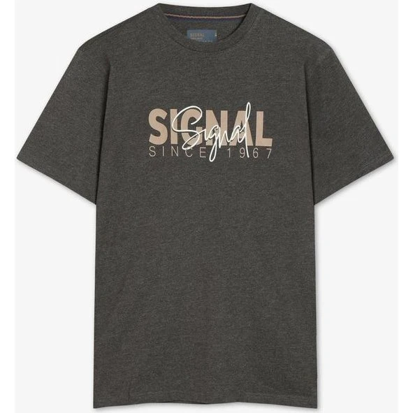 Signal OwenSi Print Tee med logo
