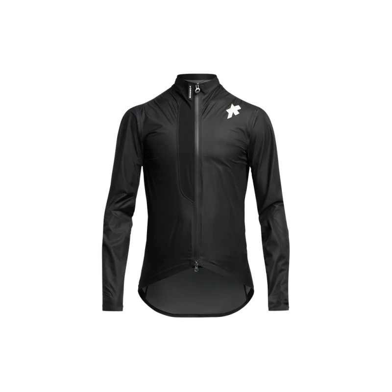 Assos EQUIPE RS SCHLOSSHUND Regnjakke - Sort - Herre