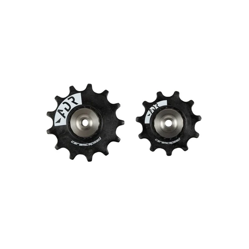 CeramicSpeed ALPHA PW pulleyhjul til Shimano RX825/RX820 12-speed Sort
