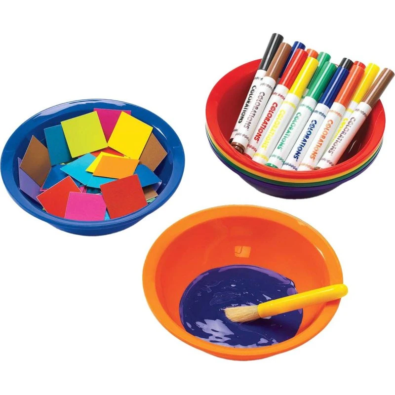 Colorations Malebakker 6 stk. - 18 cm