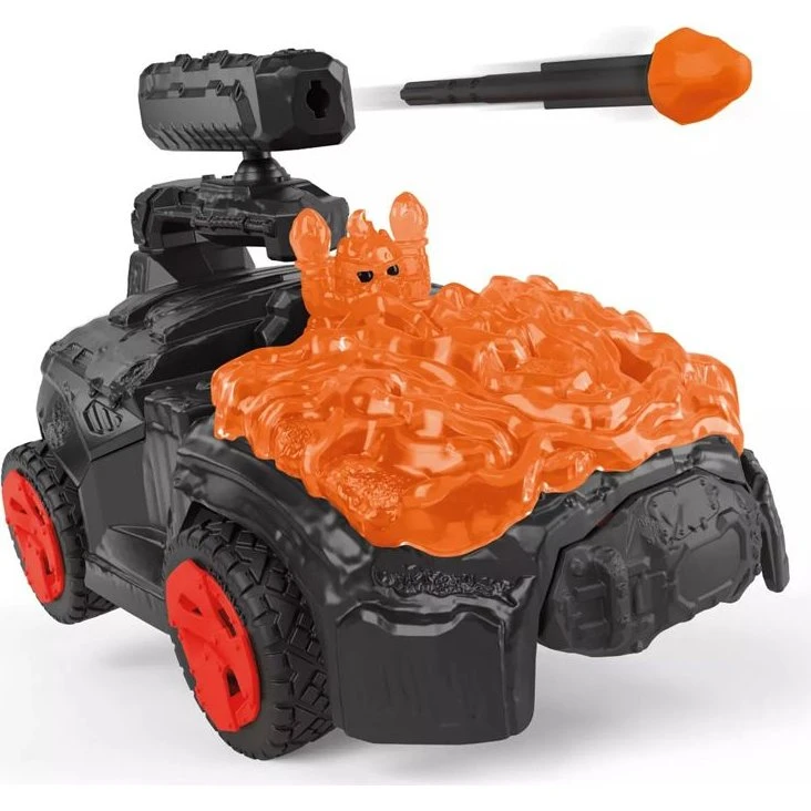 Schleich Lava-Crashmobil med MINI CREATURE