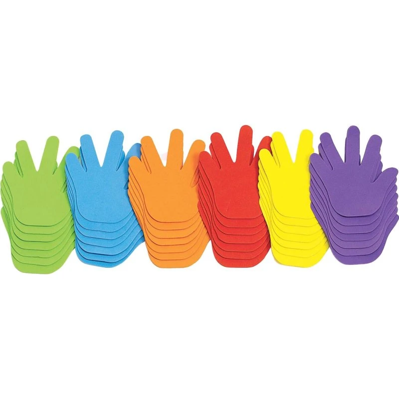 Colorations Happy Hands Skumformer - 150 stk. i 6 farver
