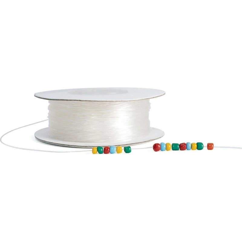 Colorations Transparent Elastiksnor 1mm x 91m