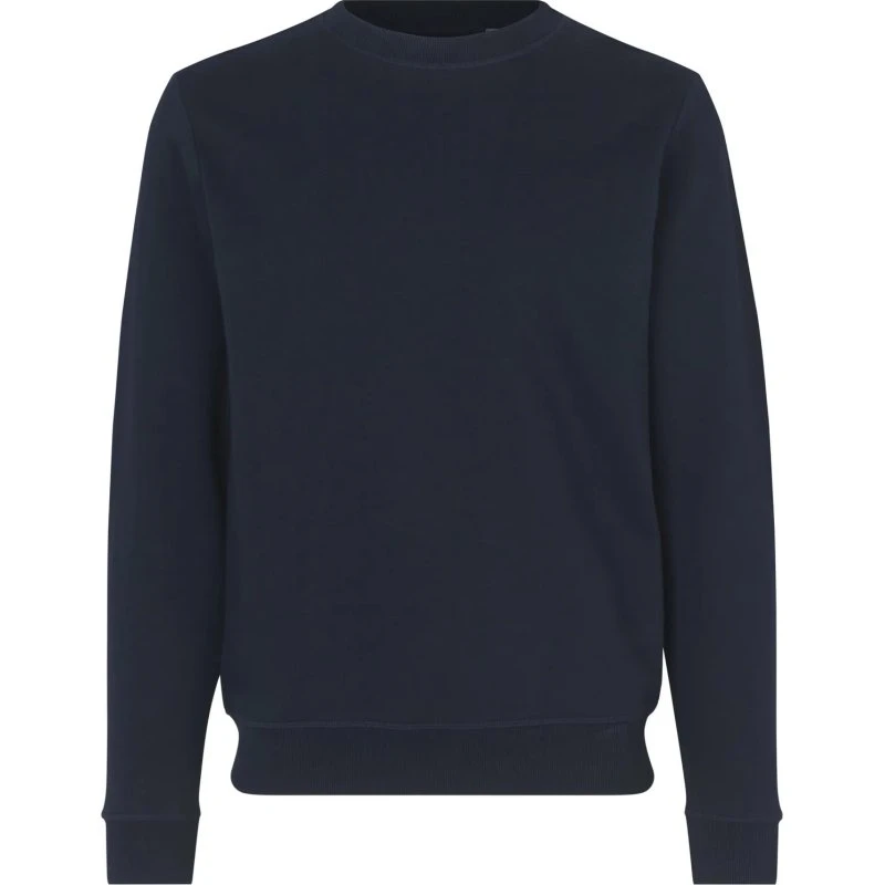 ID Økologisk Sweatshirt Core O-Neck Navy - Herre L