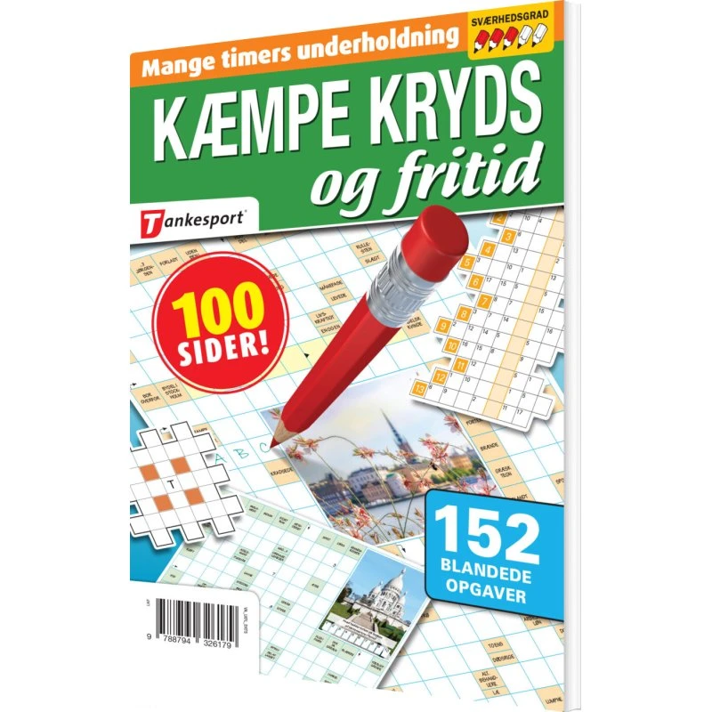 Keesing Kæmpe Kryds & Fritid - Bog