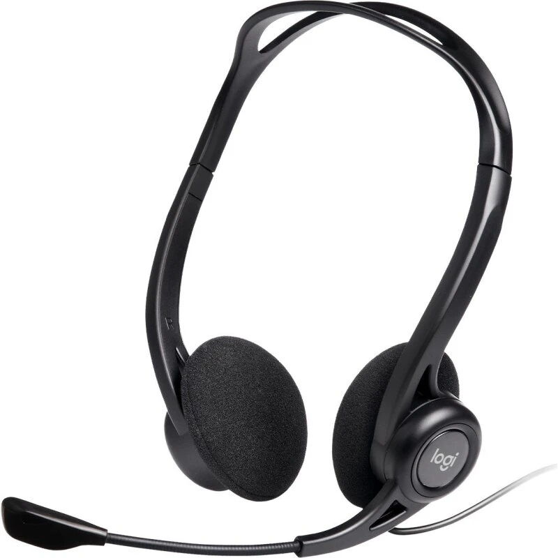 Logitech 981-000100 kablet USB-A headset, sort