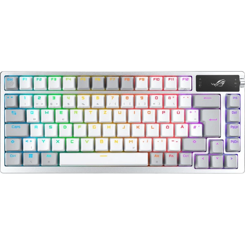 ASUS ROG Azoth Moonlight White 75% trådløst gaming-tastatur