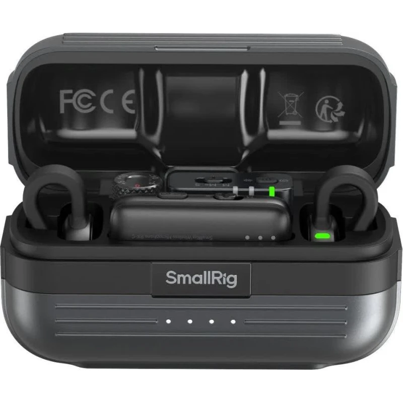 SmallRig 5715 S70 Trådløs Mikrofon - USB-C & 3.5mm (Sort)