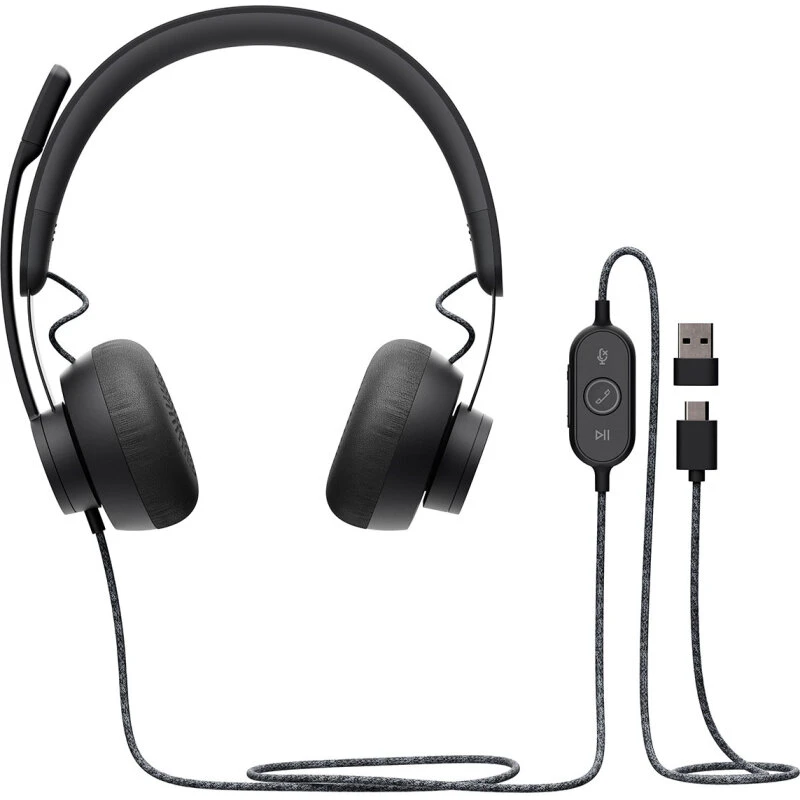 Logitech Zone UC Headset (USB-C/USB-A) – Grafit