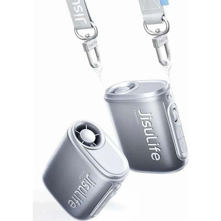 Jisulife Neck Fan 5 Mini Halsventilator 4500mAh - Sort