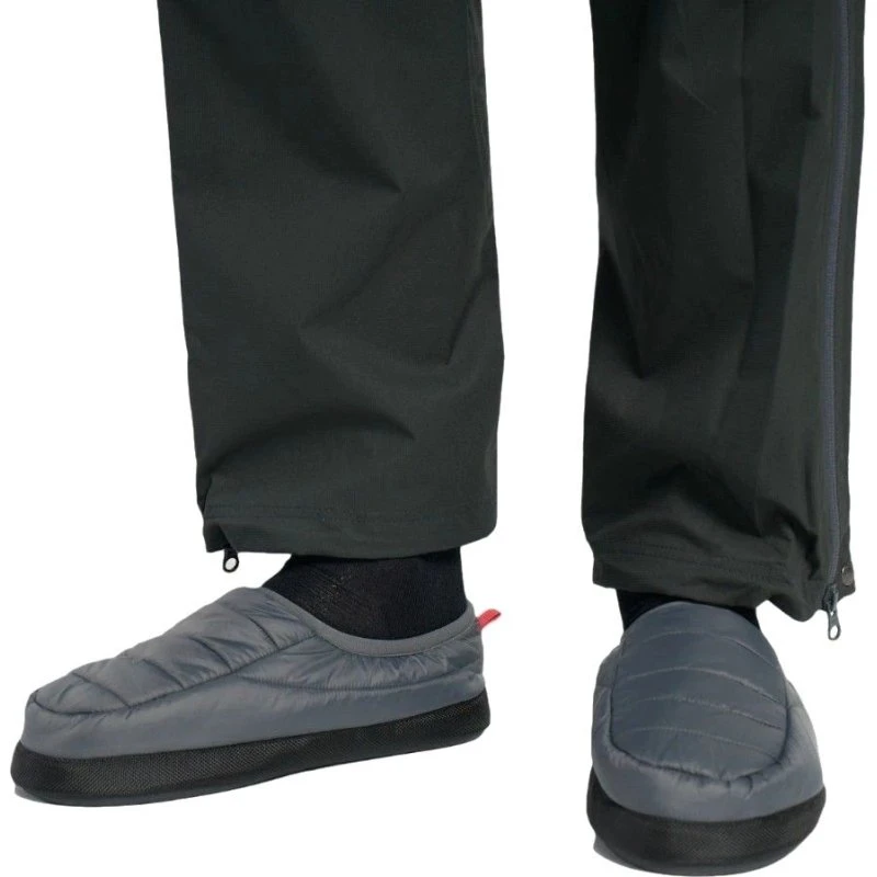 Helsport Pro Camp Slippers - Smoky Grey/Ruby Red