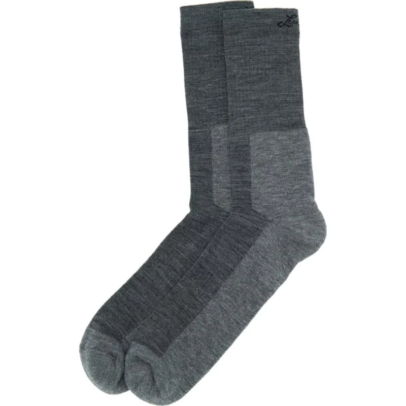 Lundhags Merino Trekking Sock Mid - Grå - Str. 40-42
