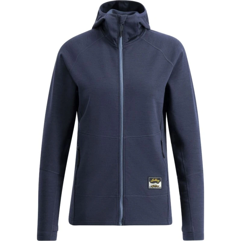 Lundhags Tived Merino Hoodie W - Navy - Str. S