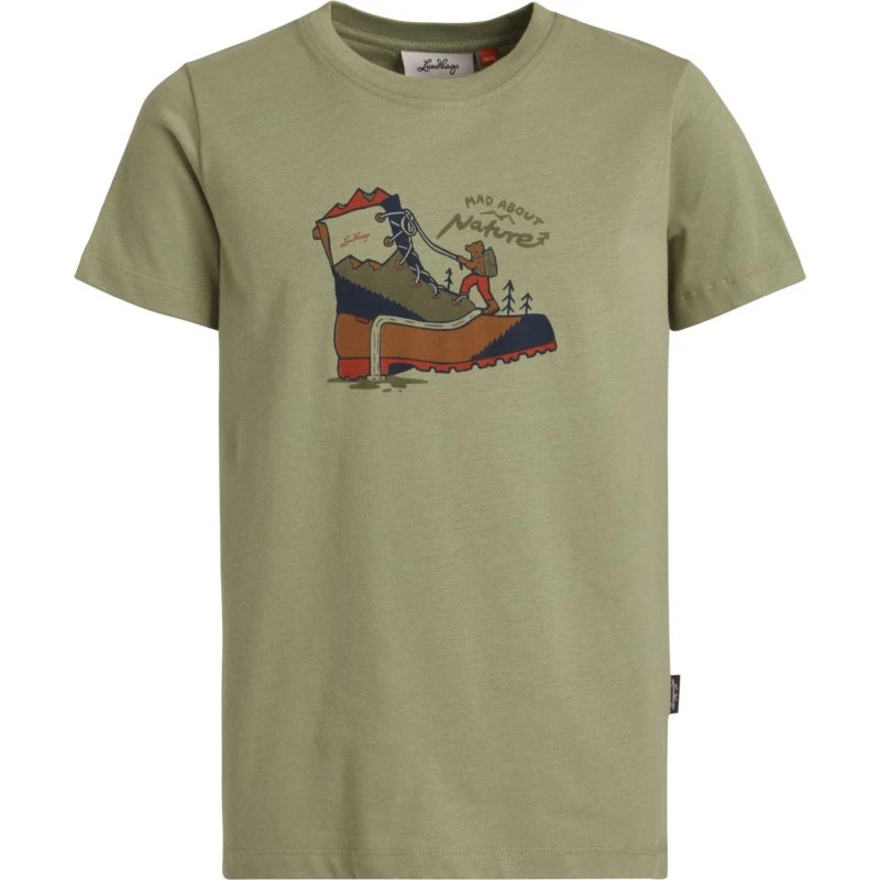 Lundhags Fulu Climbing T-shirt Jr - Lichen - Str. 158/164