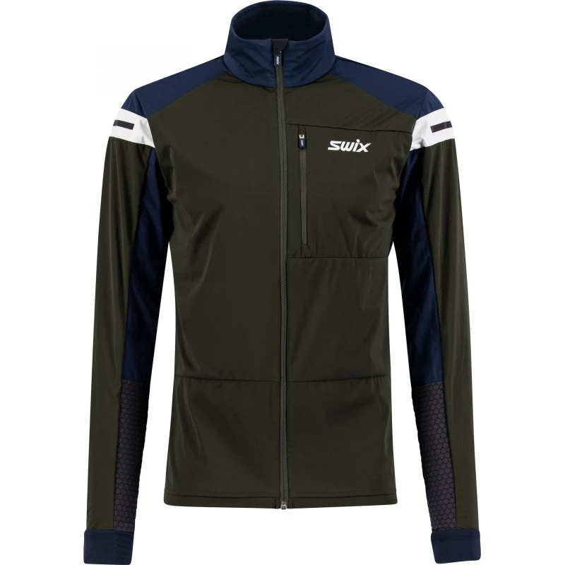 Swix Dynamic Softshell Jakke til Herre - Mørkegrøn