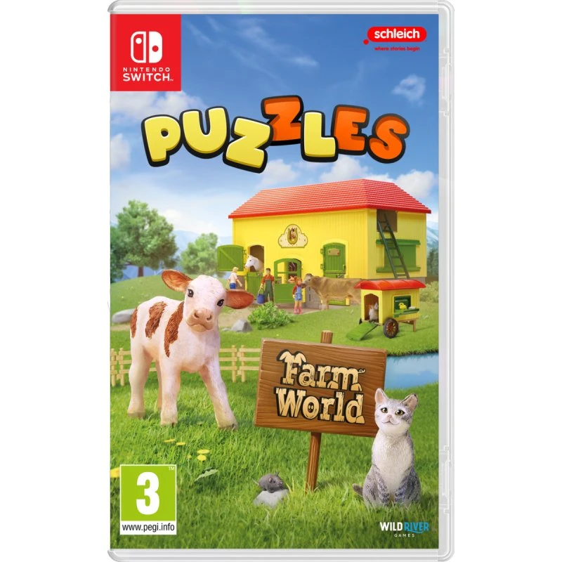Schleich Puzzles Farm World – Nintendo Switch