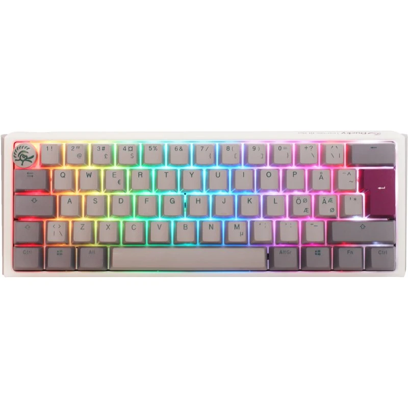 Ducky One 3 Mist Mini 60% - Cherry Brown - Nordisk