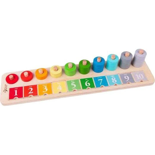 Classic World Wooden Stacking Counter, 66 dele