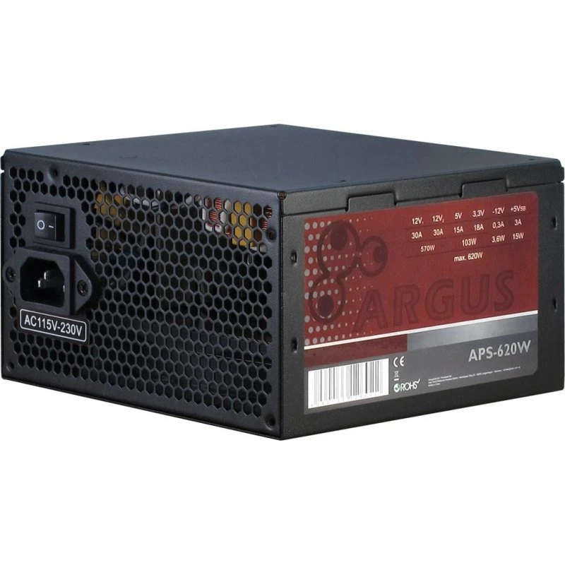 Inter-Tech Argus APS-620W 620W ATX strømforsyning