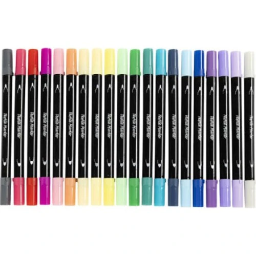 Creativ Company Tekstiltusch, 20 stk., 2,3+3,6 mm
