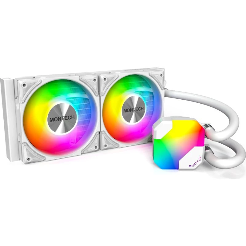 Montech Hyper Flow ARGB 240 (Hvid) – 240mm AIO