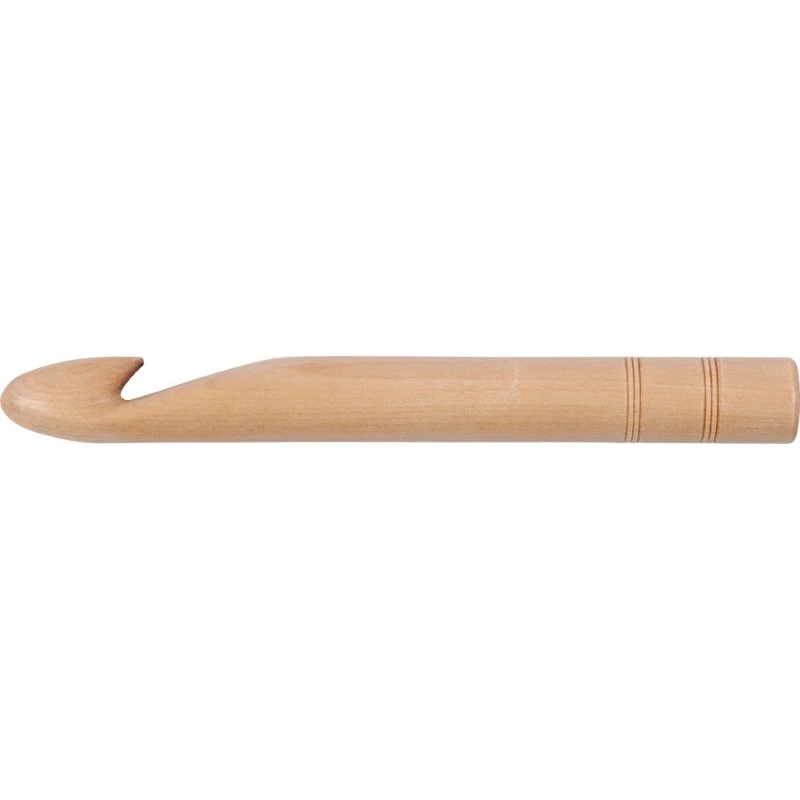Creativ Company Hæklenål nr. 25 i birketræ, 23 cm