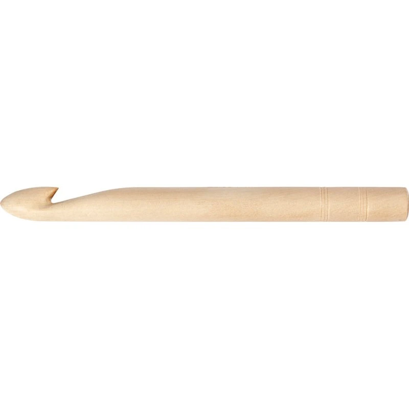 Creativ Company Hæklenål nr. 20 i birketræ, 23 cm